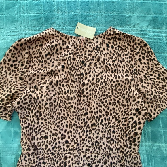 NWT Animal Print Mini Dress - Picture 4 of 4
